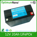 LiFePO4 Batterie 12V 20ah wiederaufladbare Lithium-Batterie für UPS